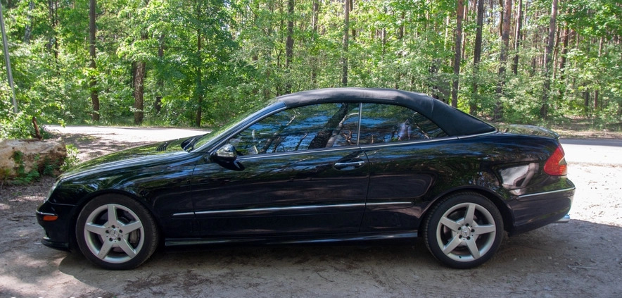 Mercedes-Benz CLK cena 59900 przebieg: 151000, rok produkcji 2007 z Warszawa małe 172